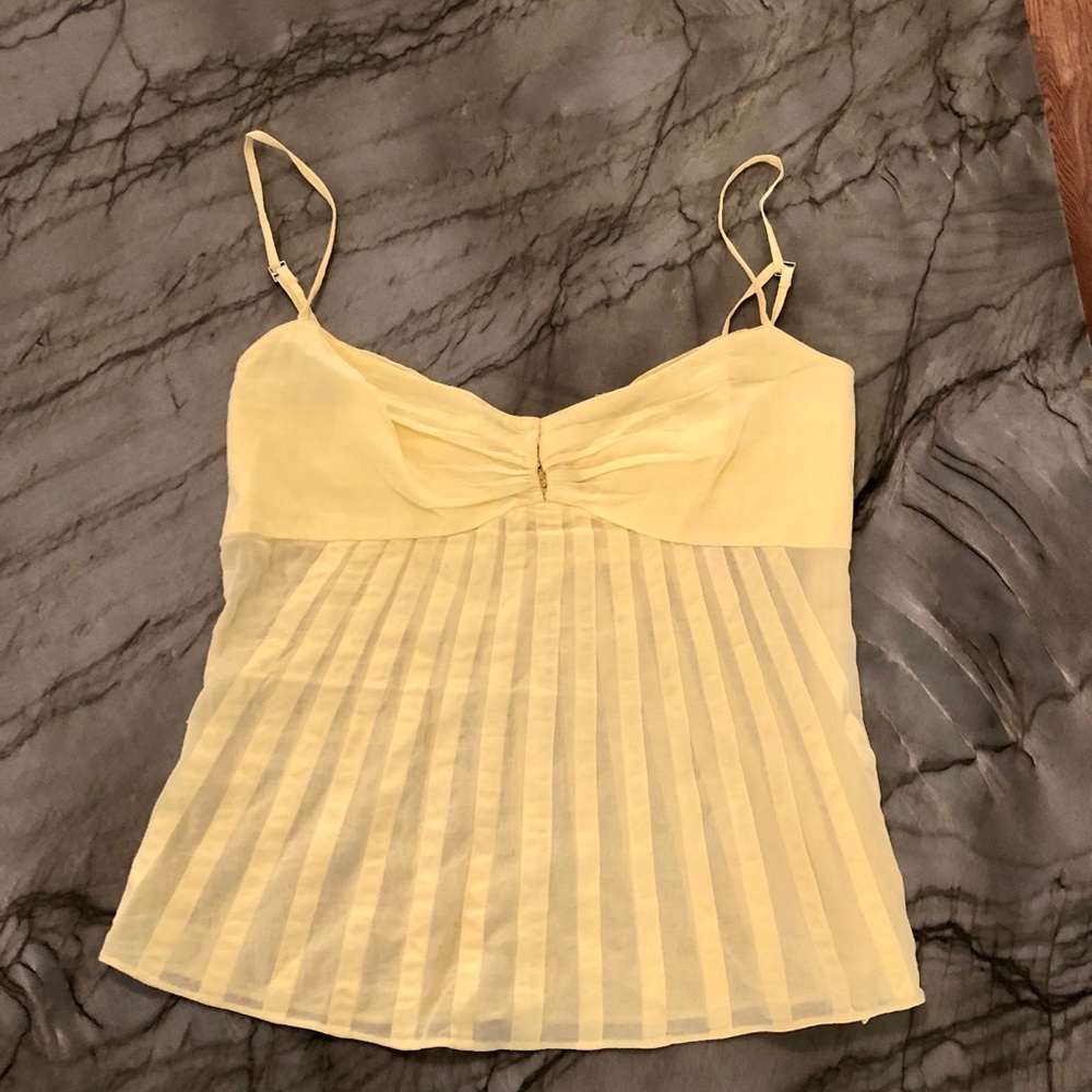 Elie Tahari Yellow Top from Neimans